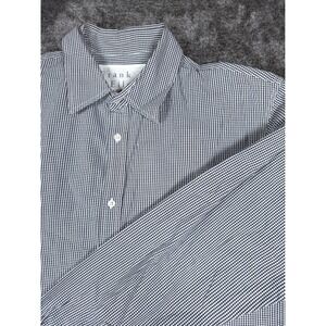 Frank & Eileen Gingham Button Down Shirt Long Sleeve Size Large